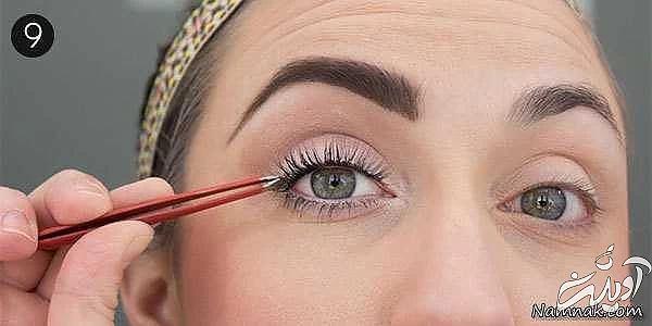 اموزش آرایش چشمان ریز برای درشت نشان دادن اموزش آرایش چشمان ریز